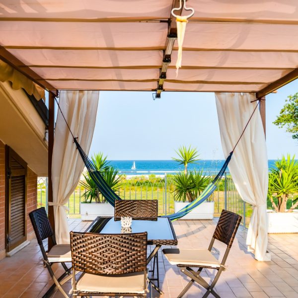 Sea view from the beachfront loft by Marche Full Experience