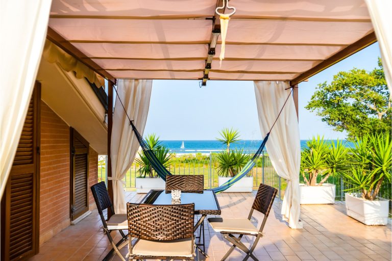 Sea view from the beachfront loft by Marche Full Experience