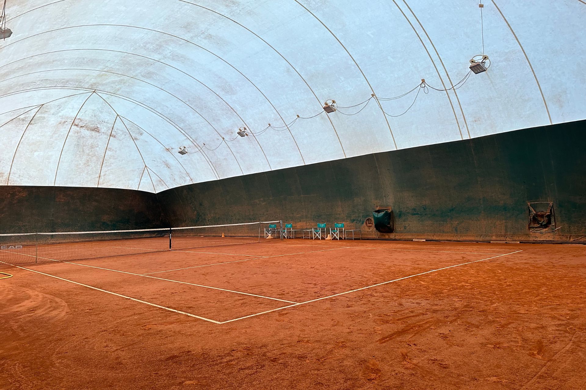 Tennis court near Le Marche Italy accommodation